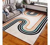 Tapis de sol chauffant électrique, chauffe-pieds sous le sol, tapis chauffant électrique antidérapant pour la maison, tapis chauffant, chauffage au sol radiant infrarouge(A,100x200cm)