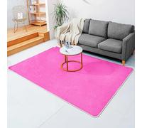 Tapis de sol chauffant électrique coussin chauffant au sol infrarouge tapis chauffant électrique tapis chauffage rapide chauffe-pieds chauffage de l'espace(Rose Red,70.8x78.7in)