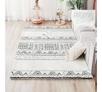 Tapis de sol chauffant portable, tapis chauffants électriques lavables, coussin chauffant électrique, chauffe-pieds réglables, radiateur électrique infrarouge(63x94.5in)