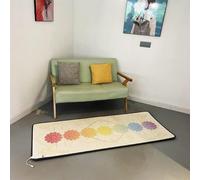 Tapis de sol chauffant tapis de yoga chauffant portable coussin chauffant électrique à température réglable chauffage rapide tapis chauffant électrique chauffage au sol radiant infrarouge