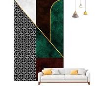 Tapis de sol chauffants, tapis chauffant électrique, chauffage des orteils, chauffe-pieds sous le bureau, coussins chauffants électriques en cristal de carbone(D,80x120cm)