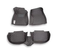 Tapis De Sol, Coffre Et Housses Tableau Bord pour Subaru XV 2012-2017 Ensemble Complet (rangées Avant et arrière)(Black Black)