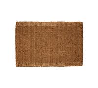 ferm LIVING Tapis de sol Coir 60x90cm nature face inférieure avec revêtement en latex naturel