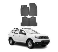Tapis de Sol Compatible avec Dacia Duster 2017-2024 TPE Noir 4 pcs