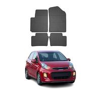 2011-2017 Kia Picanto Fußmatten Gummi Schwarz 4 tlg