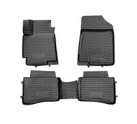 2011-2017 Kia Rio 3 Tapis de sol TPE noir 4 pièces