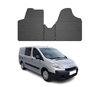 Tapis de Sol Compatible avec Peugeot Expert II 2006-2016 Convient à 1ème rangée Noir