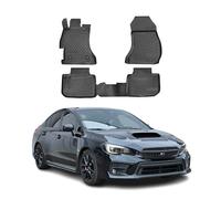 Tapis de Sol pour Subaru WRX STI 2014-2021 Caoutchouc TPE Noir