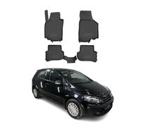 Tapis de Sol Compatible avec VW Golf Plus 2005-2014 Caoutchouc TPE Noir
