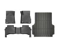 Tapis de Sol compatibles avec KIA Tasman 2025 TEP, Tous Temps, antidérapants, avec Accessoires Compatible with Le Coffre(4pcs RHD)