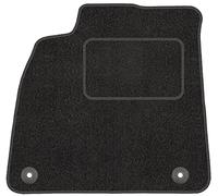 Tapis de sol conducteur en velours côté conducteur pour Audi A6 C7 (2011-2018) - 1 pièce - Ajustement parfait