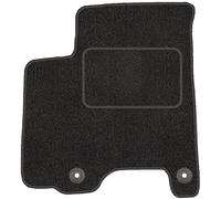 Tapis de sol conducteur en velours côté conducteur pour Chevrolet Aveo I T200 - 1 pièce - Ajustement parfait