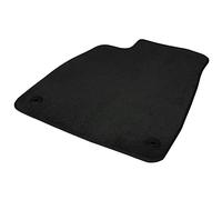 Tapis de sol côté conducteur pour Opel Astra K à partir de 2015 | Tapis conducteur de qualité d'origine avec bord en cuir