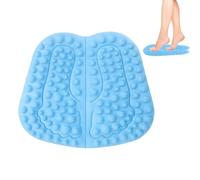 Tapis de sol d'acupression antidérapant - 45,7 x 30,5 cm - Tapis de massage en EVA durable avec texturée - Pour salle de bain, yoga, cuisine