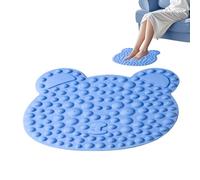 Tapis de sol d'acupression compact de réflexologie - Tapis de sol anti-fatigue - Instrument de relaxation portable - Semelle EVA antidérapante - Stimulateur de bien-être pour le bureau et la maison