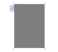 Tapis de sol de camping portable - 203 x 140 cm Tapis extérieur pliable | Couverture de pique-nique résistante à l'eau pour les voyages, les sentiers de randonnée, les ferrures d'arrière-cour, les