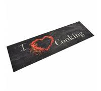 Tapis de Sol de Cuisine Lavable Home 45x150 cm Paillasson Moquette vidaXL