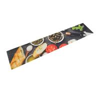 Tapis de Sol de Cuisine Lavable Home 45x150 cm Paillasson Moquette vidaXL
