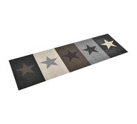 vidaXL Tapis de sol de cuisine lavable Étoile antidérapant 60x180 cm