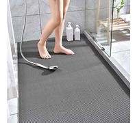 Tapis de sol de drainage antidérapant pour extérieur, 4,5 mm d'épaisseur, imperméable, grand tapis en caoutchouc creux, tapis de piscine en forme de S