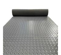 Tapis de sol de garage en caoutchouc pour intérieur et extérieur, antidérapant et imperméable, facile à couper, idéal pour les sols de garage, camionnettes, salle de sport et abri de jardin
