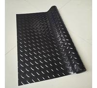 Tapis de sol de garage en plaque de diamant en caoutchouc PVC