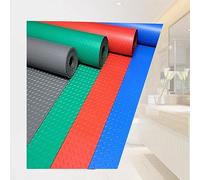 Tapis De Sol De Garage, Garage Rouleau De Revêtement De Sol Tapis Antidérapants, Revêtement De Sol En Caoutchouc PVC, pour Les Gymnases, Bateau, Remorque De Voiture ( Couleur : Rosso , Taille : 1x2m )