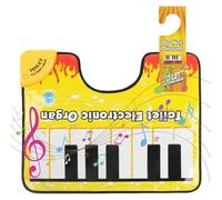 Tapis de sol de piano, tapis de clavier de piano - Tapis de toilette musical | Tapis de jeu de clavier de piano, tapis divertissants sur le sol de la salle de bain, tapis décoratif pour L