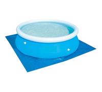 Tapis de sol de piscine multifonction | Tapis de sol rond gonflable | Tapis de protection pour piscine Tapis de protection pour éviter les crevaisons