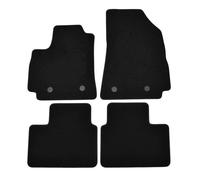 Tapis De Sol De Qualité Noir Supérieure Pour Renault Arkana Depuis 2020 4pcs, Ajustement Précis, Renforcée Dans La Zone De La Pédale