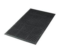 Tapis de sol de sécurité noir COBA Europe 1 500 x 900mm