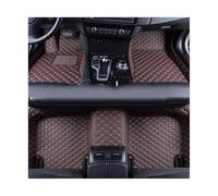 Tapis De Sol De Voiture Accessoires D'intérieur Tapis De Sol sur Mesure pour Peugeot 2008 2020 2021 2022 2023 POMPOMPUR(3pcs Coffee)