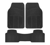 Tapis de Sol de Voiture en Caoutchouc Avancé pour Hyundai Genesis 2009-2016, Tapis Antidérapant pour Voiture Jeu de Tapis de Sol Auto en Caoutchouc Toutes Saisons,Rear Connected