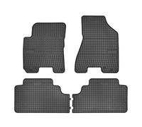 Tapis de sol de voiture en caoutchouc, tapis conducteur, 3D, noir, bord haut, imperméable, antidérapant, compatible avec Kia Sportage II (2004-2010)