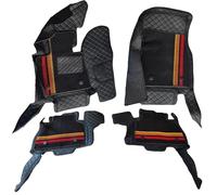 Tapis De Sol De Voiture Noir Double Couche pour X7 2019-présent 6 Places Couverture Complète Accessoires Auto Ensemble de Coussinets pour Les Pieds