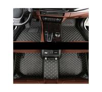 Tapis De Sol De Voiture Personnalisés Accessoires pour Ford pour Mustang 2005 2006 2007 2008 2009 2010 2011 2012 2013-2023 POMPOMPUR(Black Beige,2015-2023)