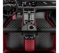 LHZPGC Tapis de Sol de Voiture personnalisés pour Dacia Jogger RJI 2021 2022 2023, Ensemble Complet de Coussinets de Sol en Cuir PU, résistants à l'usure, Anti-saleté et imperméables