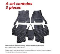 Tapis De Sol De Voiture Personnalisés pour Kia pour NIRO 2017 Auto Foot Pads Couverture De Tapis Automobile Auto Moquette(Noir)