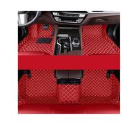 Tapis De Sol De Voiture Personnalisés pour Peugeot 408 2010 2011 2012 2013 2014 2015 2016 2017 2018 2019 2020 2021 2022 2023 POMPOMPUR(Red,2010-2013)