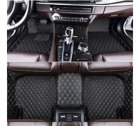 Tapis de Sol de Voiture pour Peugeot 5008 5 Places 2017 2018 2019-2023 Protection antidérapante personnalisée imperméable Anti-poussière Anti-Rayures,Black+Beige