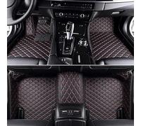 Tapis De Sol De Voiture, pour Porsche Cayenne (955) 2002 2003 2004 2005 2006-2010 ImperméAble AntidéRapant Moquette Protection Tampon Accessoires,Black Red