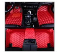 Tapis De Sol De Voiture pour pour Cobalt 2011 2012 2013 2014 2015 2016 Tapis De Voiture en Cuir sur Mesure Coussinets De Pied Antidérapant Tapis(Rouge)