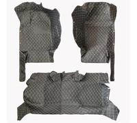 Tapis De Sol De Voiture pour Tesla pour Modèle Y 2020-présent Style Intérieur Protection Imperméable Cuir PU Décoration Ensemble de Coussinets pour Les Pieds