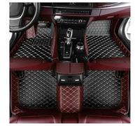 Tapis de sol de voiture pour Volkswagen Atlas Cross Sport 2020-2024, doublures de coffre en cuir à double rangée, protection intégrale contre les intempéries, tapis de sol automobiles durables