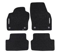 Tapis de Sol de Voiture pour VW Polo VI 2017-2026 Velours Solide et Durable 4Pcs