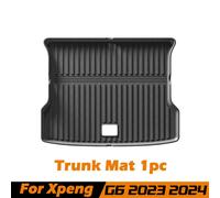 Tapis De Sol De Voiture Pour Xpeng G6 2023 2024,Coussretours De Coffre,Tpe,3d,Polymères De Pied,Étanche,Inodore,Accessoires De Coussinets De Pied - Type Trunk 1pc