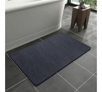 Tapis de Sol Décoratif Mince, Tapis de Porte d'entrée Interieur Design Salle de Bain Absorbant l'eau Diatomite Mince Résistant à l'abrasion(B,60x120cm)