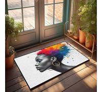 Tapis de sol d'été Explosion colorée : un paillasson audacieux pour les garçons (65 x 90 cm)