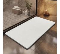 Tapis de sol Diatom Mud, tapis de salle de bain super absorbant, antidérapant, tapis de sol de salle de bain à séchage rapide, multi-forme et multicolore en option, sain et respectueux de