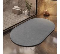 Tapis de sol Diatom Mud, tapis de salle de bain super absorbant, antidérapant, tapis de sol de salle de bain à séchage rapide, multi-forme et multicolore en option, sain et respectueux de